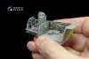 Quinta Studio QD48039 F-15C 3D-Printed & coloured Interior on decal paper (for GWH kit) 1/48